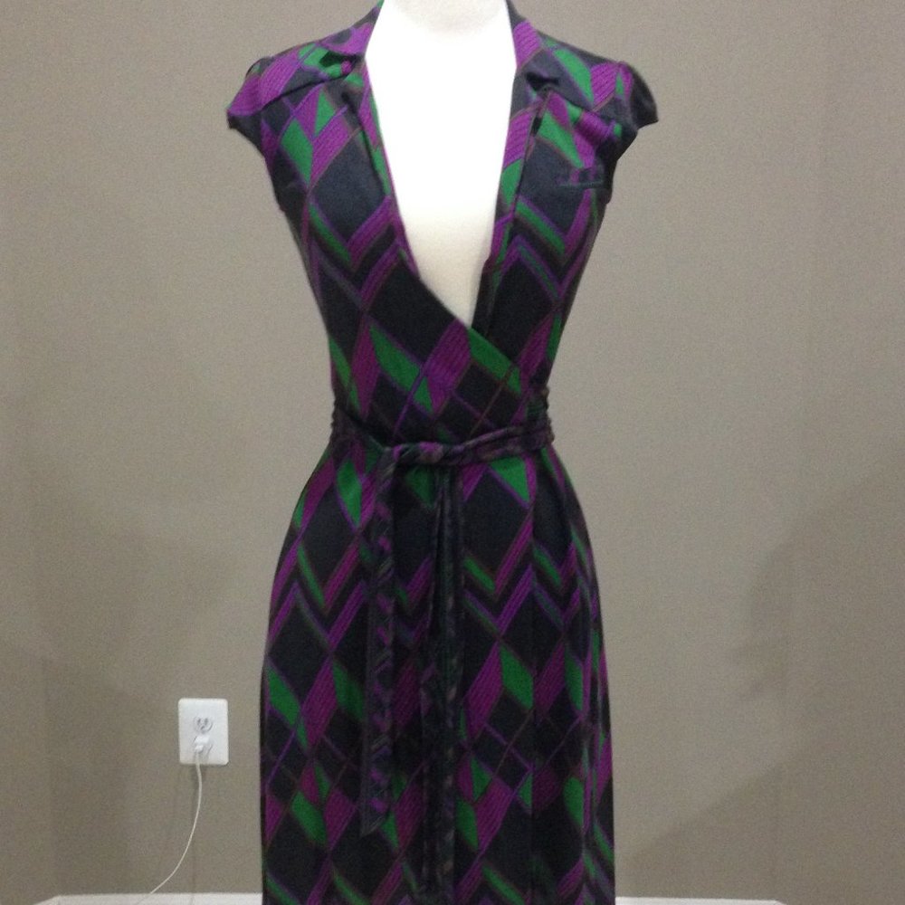 NWT Diane von Furstenberg Griffith silk wrap dress